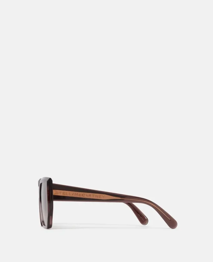 Chunky Square Cat-Eye-solglasögon