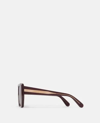 Chunky Square Cat-Eye-solglasögon
