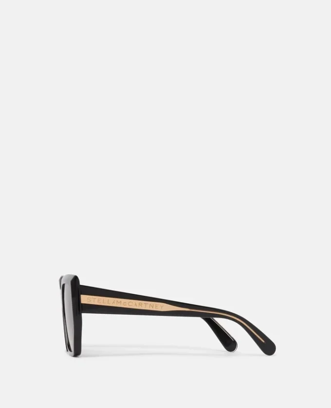 Chunky Square Cat-Eye-solglasögon