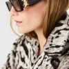 Cloud Leopard Jacquard-trenchcoat med bälte Cloud Leopard Jacquard-trenchcoat med bälte