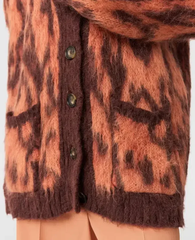 Cloud Leopard V-ringad kofta Cloud Leopard V-ringad kofta