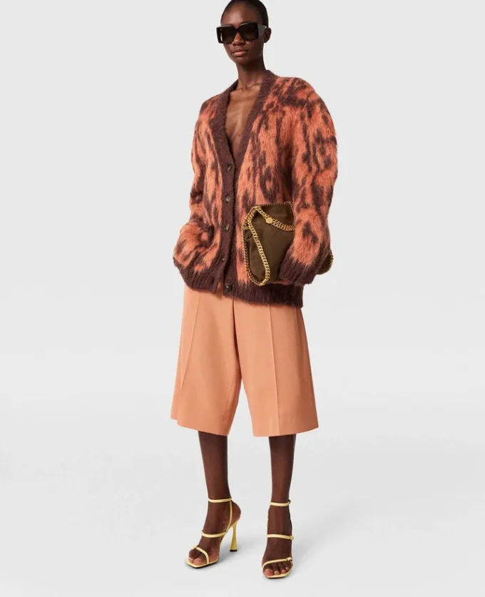 Cloud Leopard V-ringad kofta Cloud Leopard V-ringad kofta