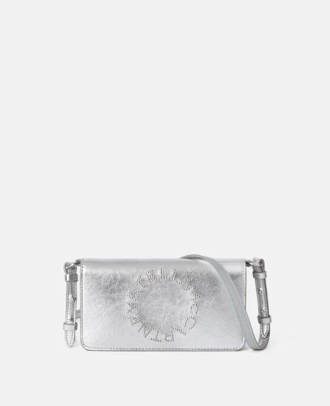 Crossbody-plånbok med logotyp Crossbody-plånbok med logotyp