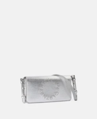Crossbody-plånbok med logotyp