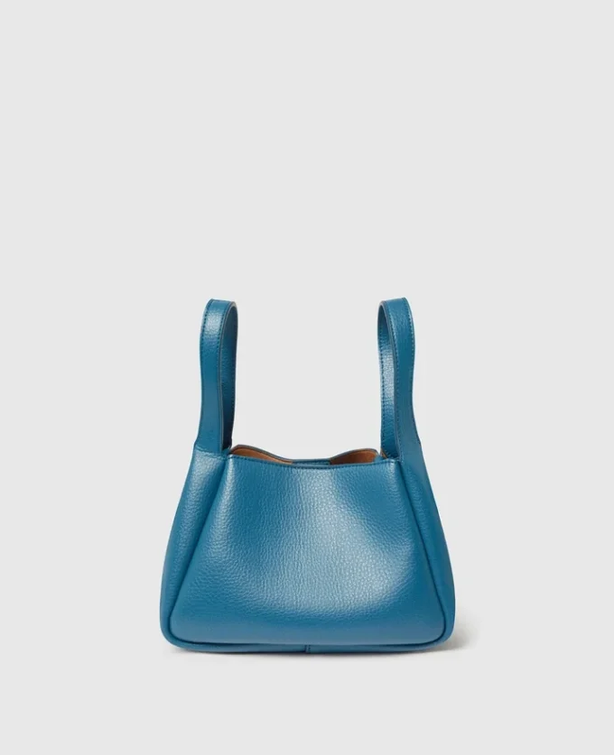 Crossbody-väska med dubbla handtag och logotyp Crossbody-väska med dubbla handtag och logotyp