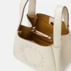 Crossbody-väska med dubbla handtag och logotyp Crossbody-väska med dubbla handtag och logotyp