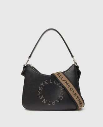 Crossbody-väska med logotyp och handtag
