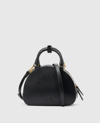 Crossbody-väska med logotyp och handtag