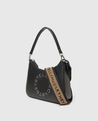 Crossbody-väska med logotyp och handtag