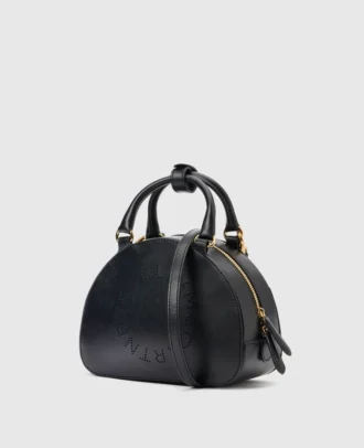 Crossbody-väska med logotyp och handtag