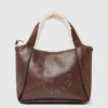 Crossbody-väska med logotyp och plyschfoder Crossbody-väska med logotyp och plyschfoder