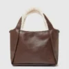 Crossbody-väska med logotyp och plyschfoder Crossbody-väska med logotyp och plyschfoder