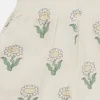 Daisies shorts med elastisk kant och vågig kant