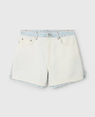 Denimshorts med paneler Denimshorts med paneler