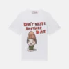 Don’t Waste Another Day Slogan Oversized T-shirt Don’t Waste Another Day Slogan Oversized T-shirt
