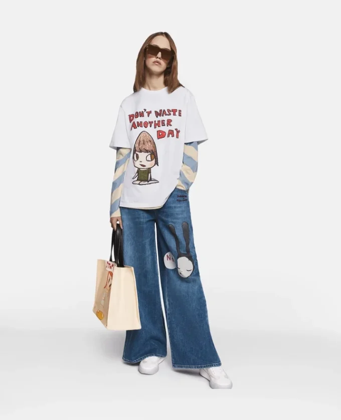 Don’t Waste Another Day Slogan Oversized T-shirt Don’t Waste Another Day Slogan Oversized T-shirt