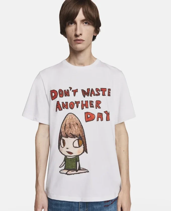 Don’t Waste Another Day Slogan Oversized T-shirt Don’t Waste Another Day Slogan Oversized T-shirt