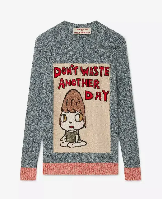Don’t Waste Another Day-tröja i bomull Don’t Waste Another Day-tröja i bomull