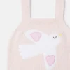 Dove broderad ärmlös romper
