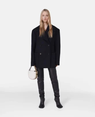 Dubbelknäppt peacoat