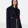 Dubbelknäppt peacoat Dubbelknäppt peacoat