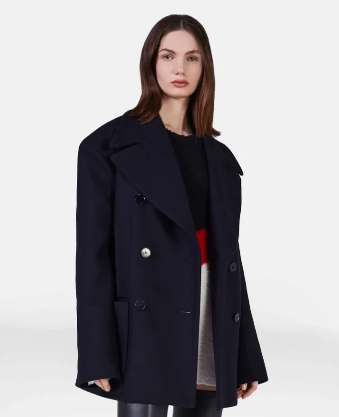 Dubbelknäppt peacoat Dubbelknäppt peacoat