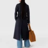 Dubbelvävd trenchcoat med bälte Dubbelvävd trenchcoat med bälte