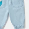 Earth Friends-grafik Jeans-joggingbyxor
