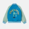 Earth Friends grafisk bomberjacka Earth Friends grafisk bomberjacka