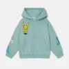 Earth Friends grafisk hoodie med dragkedja Earth Friends grafisk hoodie med dragkedja