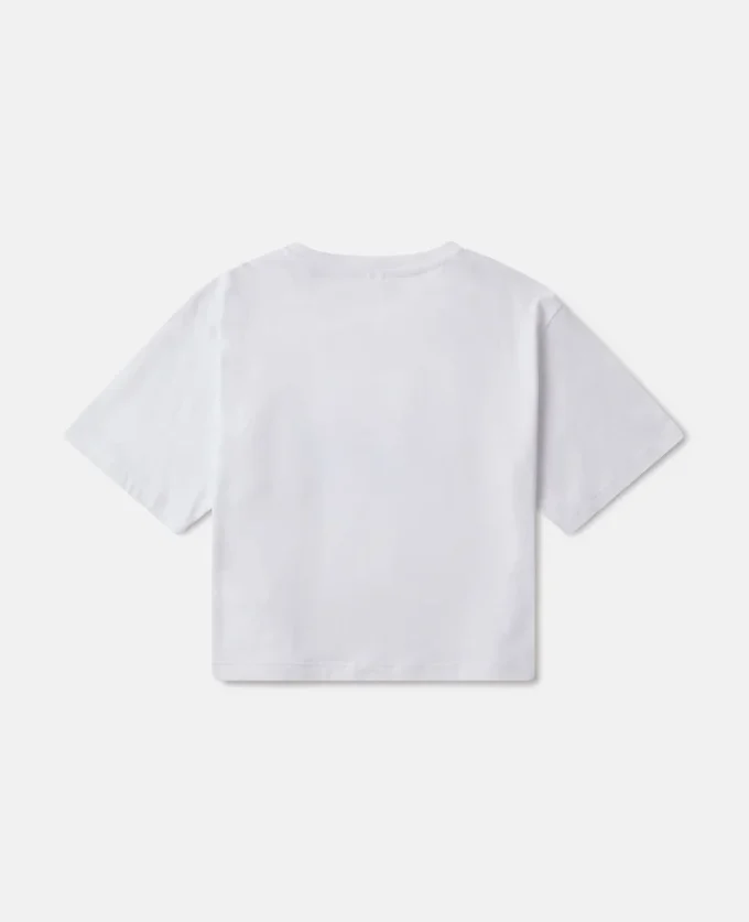 Earth Friends grafisk kort T-shirt Earth Friends grafisk kort T-shirt