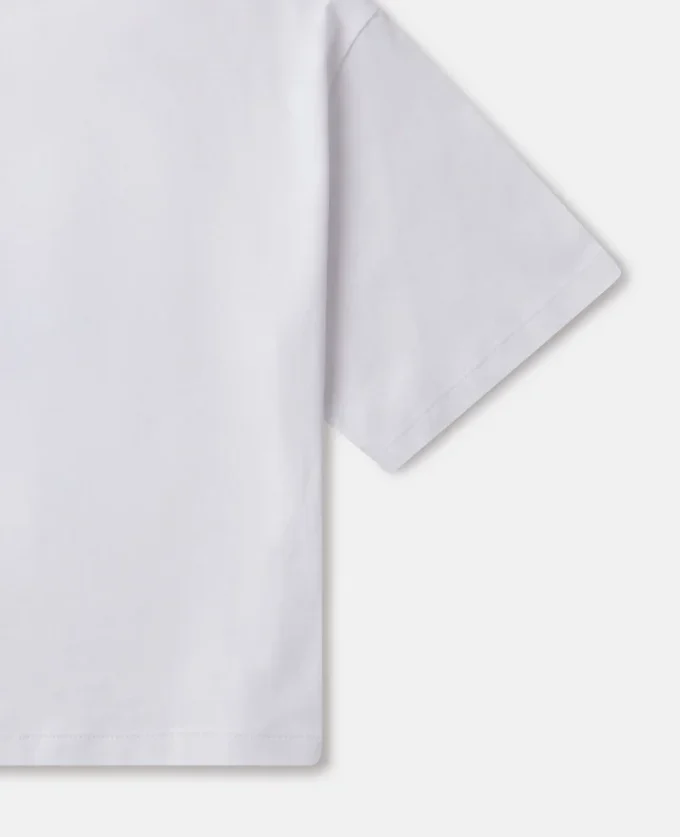 Earth Friends grafisk kort T-shirt Earth Friends grafisk kort T-shirt