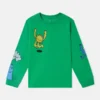 Earth Friends grafisk långärmad topp Earth Friends grafisk långärmad topp