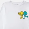 Earth Friends grafisk långärmad topp Earth Friends grafisk långärmad topp