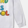 Earth Friends grafisk långärmad topp Earth Friends grafisk långärmad topp