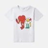 Earth Friends grafisk T-shirt