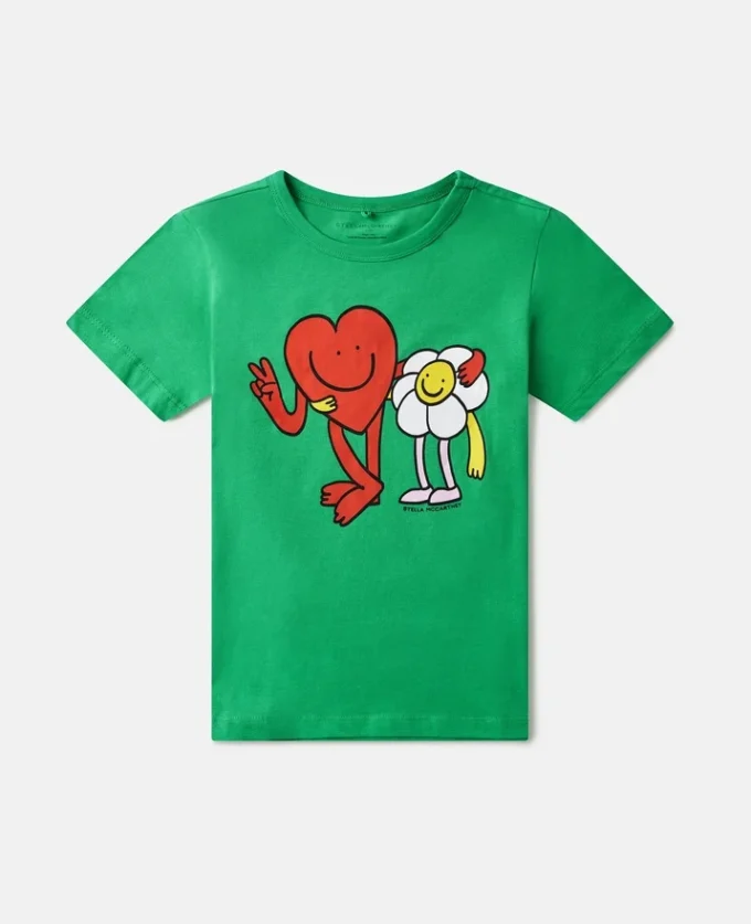 Earth Friends grafisk T-shirt Earth Friends grafisk T-shirt