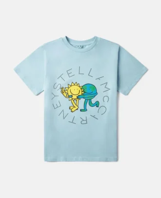 Earth Friends grafisk T-shirt