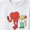 Earth Friends grafisk T-shirt