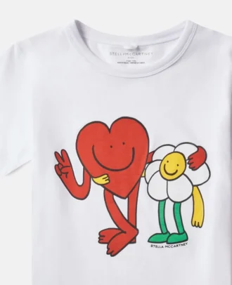 Earth Friends grafisk T-shirt