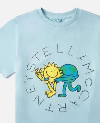 Earth Friends grafisk T-shirt