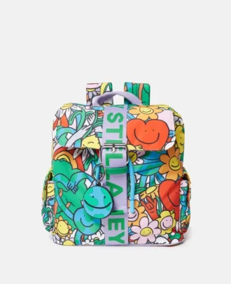 Earth Friends Print Buckle-ryggsäck