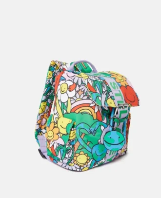 Earth Friends Print Buckle-ryggsäck