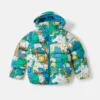 Earth Friends Print Raincoat