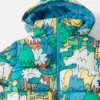 Earth Friends Print Raincoat