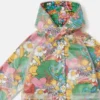 Earth Friends Print Raincoat
