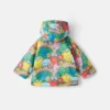 Earth Friends Print Raincoat