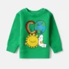 Earth Friends-tröja med rund hals