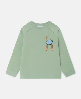 Earth Friends-tröja med rund hals