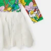 Earth Friends-tryck Tulle Petals-klänning Earth Friends-tryck Tulle Petals-klänning